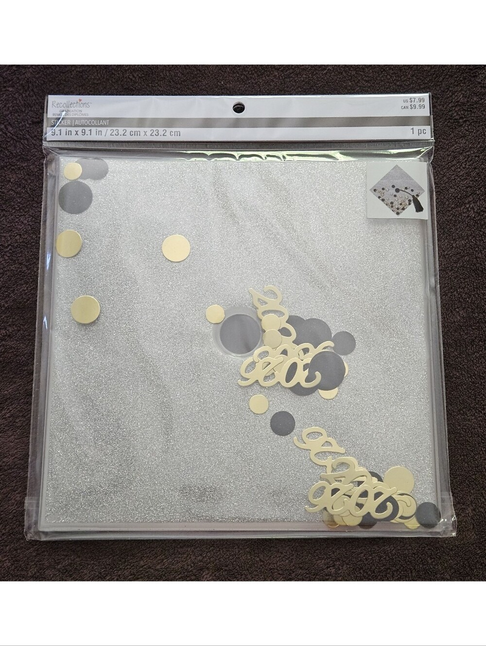 Recollections 2026 Graduation Cap Sticker - NWT